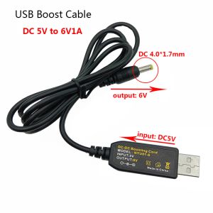4,0 * Cordon de câble USB de 1,7 mm DC 5V à 6V 6 Volt 6V1A MODULE MODULE CONVERTER ADAPTATEUR ADAPTATE