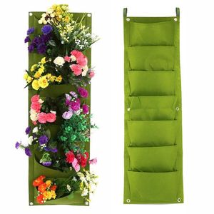 4/7 poches tenture murale sacs de plantation jardin vertical semis de légumes poussent pour balcon salon jardinière de fleurs Pots jardinières