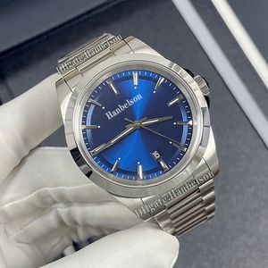 Reloj para hombre en 4 colores, esfera azul, Japón 8215, reloj de pulsera con movimiento automático, cristal de zafiro de 41mm, correa de acero, relojes informales