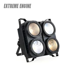 4 yeux 100W COB Par lumière LED blanc chaud froid 2IN1 public Blinder combinaison DMX lumière de scène Par pour fête de mariage DJ Disco