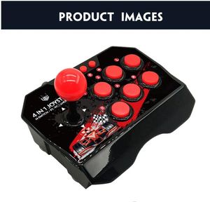 4-en-1 Retro Arcade Station USB Wired Rocker Fighting Stick Game Joystick Controller pour Switch Games Console vs x12 x40 facotry outlet
