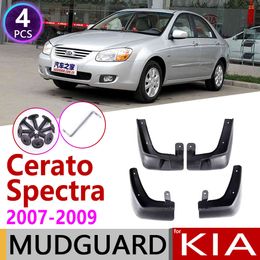 4 pièces avant arrière pour KIA Cerato Spectra LD 2007 2008 2009 garde-boue de voiture garde-boue garde-boue garde-boue garde-boue accessoires