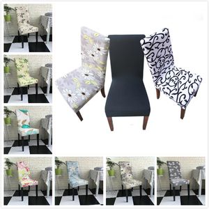 Chaise spandex colorée Couvre Chaises amovibles Couverture Stretch Dining Siège Élastique SvoSover pour Mariages Banquet Party Hotel