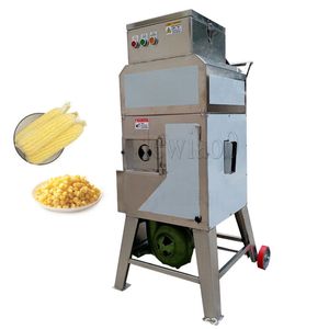 400-600 Kg/H type de chaîne électrique batteuse de riz sucré décortiqueuse automatique de maïs décortiqueur de maïs frais