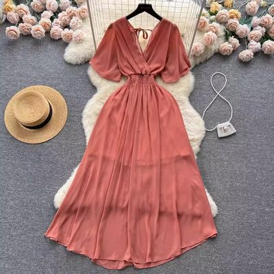chiffon dress
