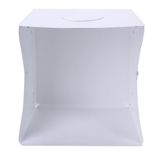 Freeshipping 40cm Portable Mini Light Room Box Photo Cube avec LED Studio Box Photographie Toile de Fond Intégré Light Photo Kits 42 * 42 * 40cm