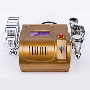 40K Cavitation 8 en 1 Appareil Minceur RF Lipo Laser Graisse Aspirateur Resserrement de la peau Masseur à ultrasons Perte de poids Relaxation du corps Machine de massage Spa Salon Utilisation à domicile