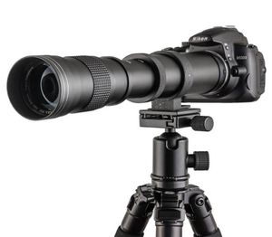 420800mm F8316 Super Telepo Lens Manual Zoom Lens T2 Adaper Ring for Canon 5D6D60D Nikon Sony Pentax DSLR Cameras5566305