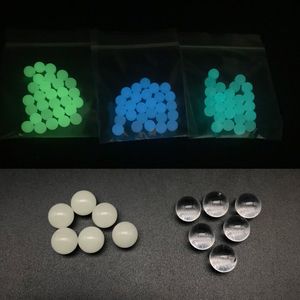 4mm 5mm 6mm 8mm 10mm Fumer Quartz Terp Dab Perles Boules Lumineux Rougeoyant Bleu Vert Clair Perle Pour Banger Nails Bongs En Verre Rigs