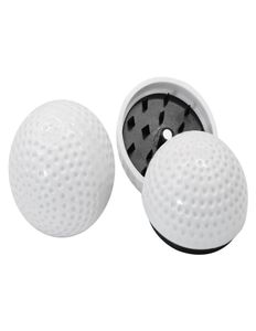 43 MM Balle de golf blanc acrylique fumer broyeurs d'herbes 17 pouces Mini broyeur de fumée en plastique accessoires de tabac usine Whole8771098