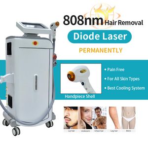 Machine d'épilation permanente au laser 450W, Diode 808nm, équipement de beauté pour le visage, complètement indolore