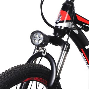 48V-80V Bike électrique Light Lampe à vélo électrique Pièces de scooter Pièces de phare en haut de corne avec commutateur Accessoires de vélos électroniques