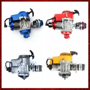 49cc 2 Temps Moto Pull Start Moteur Transmission Moteur Filtre À Air Mini Poche Dirt Pit Bike ATV Quad 4 Roues MFD19