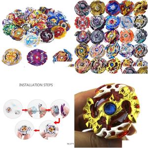 4D Beyblades Bey Blades 100 modèles Jouets Toupie Beyblade sans lanceur et boîte Burst Arena Metal Fusion God Spinning Drop Deliver Dhtu2