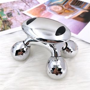 4D Roller Masseur Solaire Micro Courant Masseur Visage Lifting Serrage Corps Minceur Façonnage Anti-cellulite Rouleau Soins de Beauté 240119