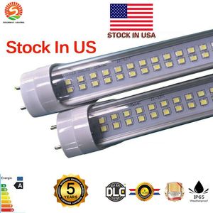 Tubos de luz led t8 bi-pin de 4 pies, 18 W, 22 W, 25 W, 28 W, tubos Led, lados dobles individuales, smd2835, el mejor reemplazo, CA regular 110-240V