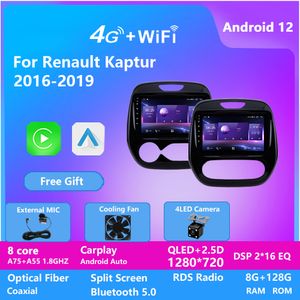 Système de divertissement de lecteur vidéo de voiture de 10 pouces avec la nouvelle radio Android pour Renault KAPTUR 2011-2016