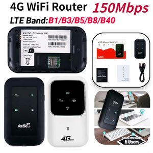 Répéteur WiFi 4G LTE, amplificateur de Signal, extension de réseau, point Mobile, Modem Mifi sans fil, carte SIM 240113