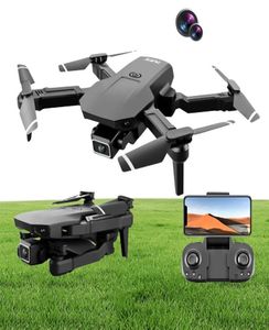 4K HD Drone Wide angle Camera WiFi FPV Hauteur Conserver avec la double caméra pliable Mini Dron Quadcopter Helicopter Toy5737890