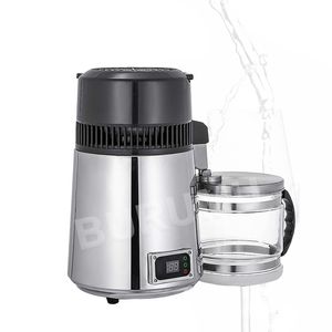 machine d'eau distillée de contrôle numérique de 4L 750W pour la maison avec la poignée