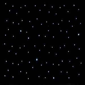 4m X8m LED starlight toile de fond rideau LED Scène Toile de Fond LED Étoile Tissu Blanc Leds Tissu Noir pour DJ Pun Stage Wedding359E