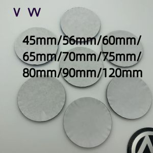 4 pièces pour VW VV bleu/noir 45mm 56mm 60mm 65mm 70mm 75mm 80mm 90mm 120mm Refit voiture roue Center moyeu capuchon jante autocollant accessoires