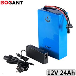 Batterie 4S 12V 24Ah 300W 32700 LiFePo4 pour E-Scooter, stockage d'énergie, systèmes solaires 12.8V 250W + chargeur 5A