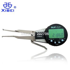 Freeshipping 5-25mm 0.005mm Digital Inside Caliper Electronic Gauge with Rotatable Dial Measuring Bore Groove Absolute Micrometer