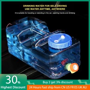 Capacité de 5,5 L / 10L Bodet d'eau extérieure Portable Portable Bodet Watater Portable Tank Container avec robinet pour le camping