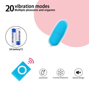 5 couleurs Télécommande portable à distance sans fil MP3 vibrateur Egg vibrateur Clitoral G Stimulateurs de spot Toys pour femmes