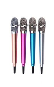 5 Mini Jack 35 mm Studio Lavalier Professional Microphone Party Suministries Handheld Mic para teléfono móvil Karaoke Ht0014811388