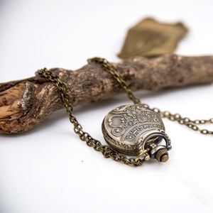 5 modèle 50 pièces pierre anglais enfants cadeau nouveau petite bonne chance étoile montre de poche collier bijoux vintage en gros coréen chaîne de pull wat