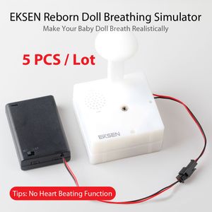 5 pièces/lot, simulateur de respiration de poupée de bébé, mécanisme de simulation de respiration pour dispositif de pulsation de sommeil de poupées renaissantes.