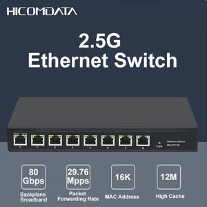 Commutateur réseau Ethernet HICOMDATA 5 ports 2,5 G RJ45