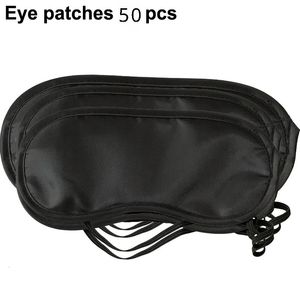 50 PCS Patchs pour les yeux el chambres masque de sommeil jetable bandeau pour les yeux masque pour les yeux d'aviation ombrage masque pour les yeux de sommeil en gros 240226