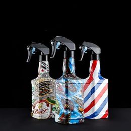 500 ml Regilable Barber Bouchle Pitomber Bouteille Alcool Spray Haircut Style Otils de coiffure ATOMERIER VID