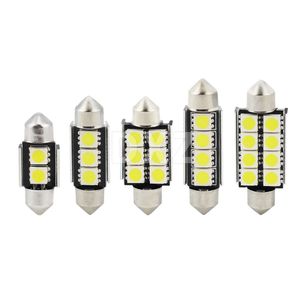 5050 SMD CANBUS 31mm 36mm 39mm 41mm Feston Dôme Lumière pour Voiture Intérieur Carte Lumières Ampoule Lampe Blanc 3SMD 4SMD 8SMD