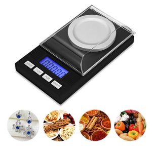 50g 0001g Digital Milligram Gram High Precision Pocket Scale Measurement Tool avec Affichage LCD pour le laboratoire3272456