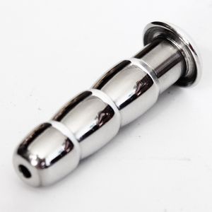 Dilatadores de sonido uretral de acero inoxidable de 50MM de largo, tapón para pene para masturbador masculino, juguetes sexys de castidad