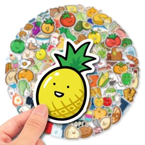 50PCS 150PCS Graffiti Planche À Roulettes Autocollants Drôles Fruits Légumes Pour Casque De Voiture Trousse À Crayons Journal Téléphone Ordinateur Portable Planificateur Décoration Livre Album Enfants Jouets DIY Stickers