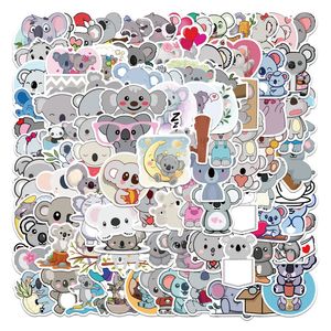 50 piezas Cartoon Cute Koala Bear Sticker Graffiti Kids Toy Skateboard Motorcy Cycicle Sticker Decalas al por mayor