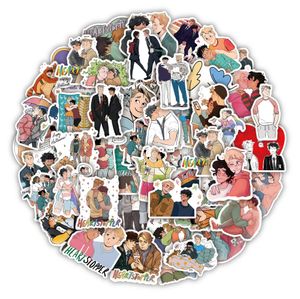 50pcs Graffiti Skateboard Stickers Love Course Anime for Car Baby Scrapbooking Crayer Téléphone Téléphone Planificateur Planificateur Decoration Livre album Kids Toys Decals Diy