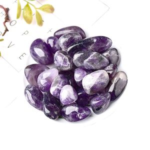 100 g de grande taille 10-30 mm Crystal naturel Quartz Amethyst Gravel Spécimen Red Agate Lazuli Heury Stone Reiki pour aquarium 10set