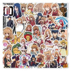 50pcs Anime japonais Tiger Dragon Sticker Toradora Graffiti Autocollants pour les bagages de bricolage Sticker Bicycle