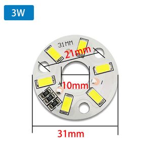 50 pcs/lot LED SMD puce ampoules puces 3 W 5730 luminosité blanc chaud lumières conseil pour LED ampoule downlight