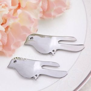 50 PCS Lovey Dovey Ouvre-lettre Faveurs De Mariage Cadeaux De Fête Souvenir Décors De Fête D'anniversaire Douche Nuptiale Événement Cadeaux Oiseau Ouvre-lettre