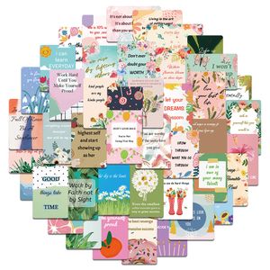 50 PCS École Boîte À Lunch Notes Autocollants Pour Planche À Roulettes Voiture Bébé Casque Crayon Cas Journal Téléphone Ordinateur Portable Planificateur Décor Livre Album Enfants Jouets Guitare DIY Stickers