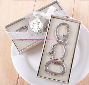 50pcs argent pour toujours amour lettre décapsuleur ouvre-bouteilles faveurs et cadeaux fête de mariage Souvenirs cadeau pour les invités livraison gratuite