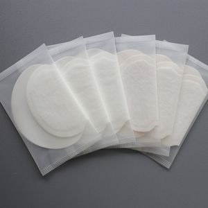Almohadillas desodorantes de algodón para axilas y axilas, almohadillas para el sudor, vestido, pegatinas desechables para detener el sudor, absorbentes, 50 Uds.