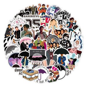 50pcs TV show the Umbrella Academy Stickers Luther Hargreeves Graffiti Kids Toy Skateboard Car Motorcycle Bicycle Sticker Sticker Wholesale